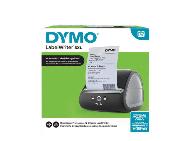 Labelwriter Dymo 5XL breedformaat etiket 2