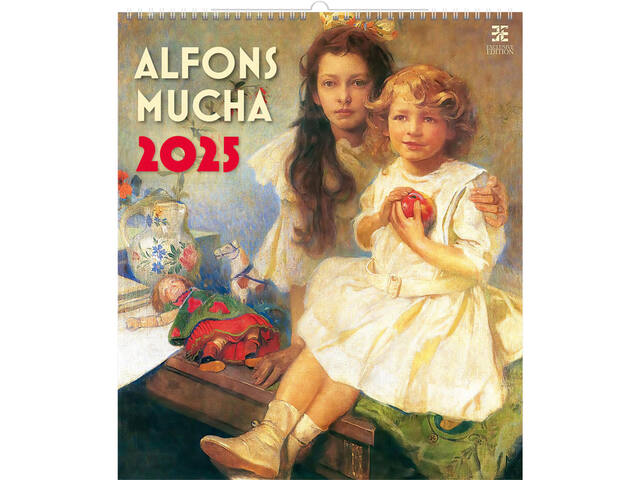 Kalender 2024 Helma 365 34x48.5cm Alfons Mucha 1
