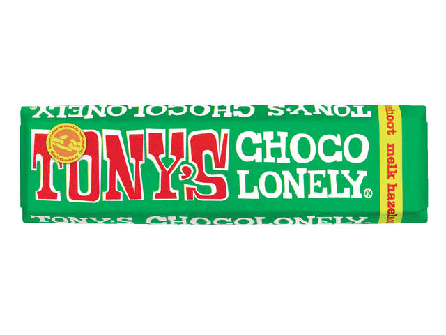 TONY'S CHOCOLONELY MELK HAZELNOOT 47GR 1