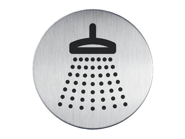 INFOBORD PICTOGRAM 83MM DURABLE DOUCHE 1