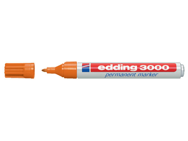 Viltstift edding 3000 rond 1.5-3mm oranje 1